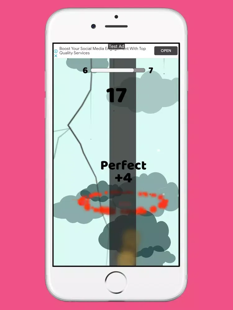 Dunk Hoop Ball Fall iPad  Screenshots