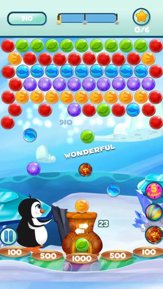 Captures d'écran de Penguin Color Bubble Pop