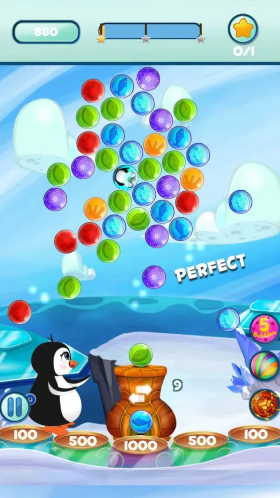 Captures d'écran de Penguin Color Bubble Pop