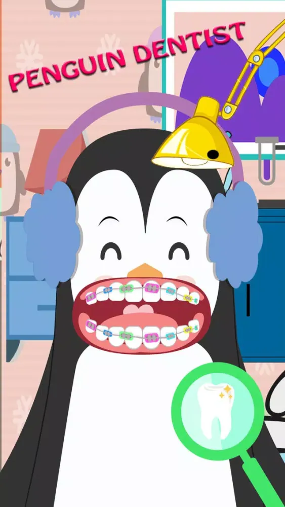 Dentist The Penguin Ice Free Top Game for Kids Screenshots
