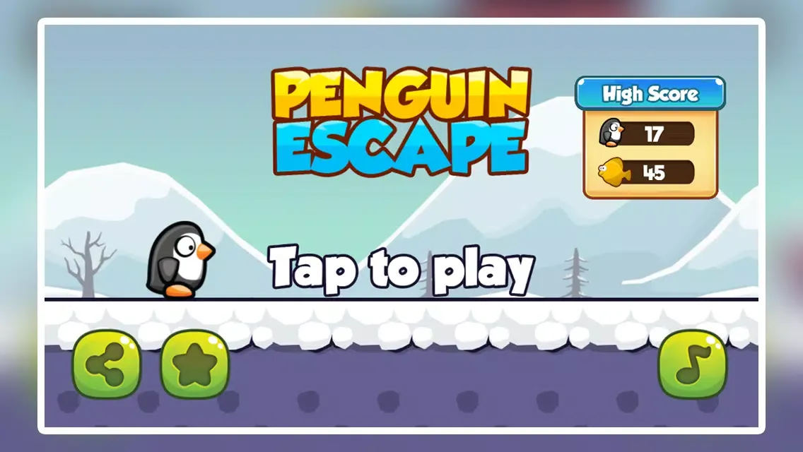 Capturas de pantalla de Penguin Jump – Mr Penguin Run