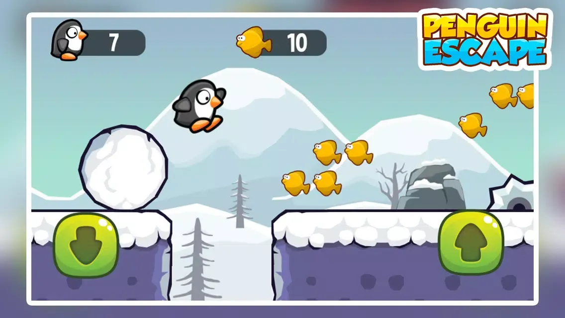Capturas de pantalla de Penguin Jump – Mr Penguin Run
