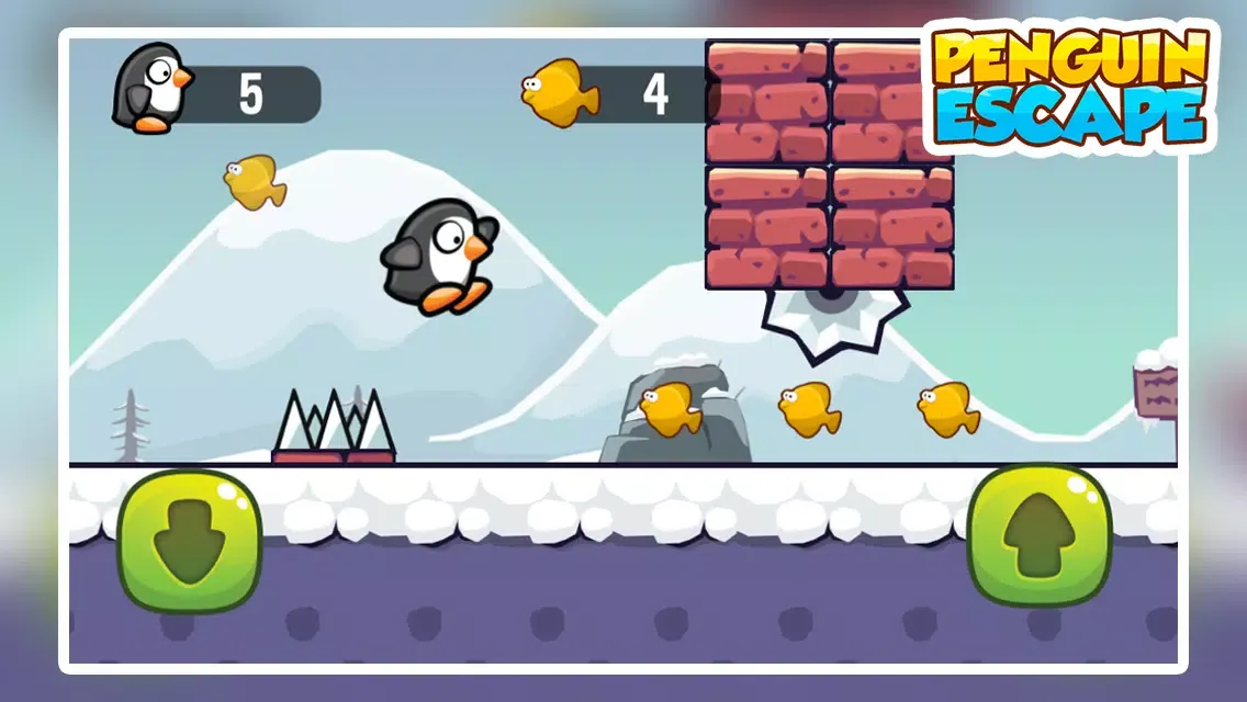 Capturas de pantalla de Penguin Jump – Mr Penguin Run