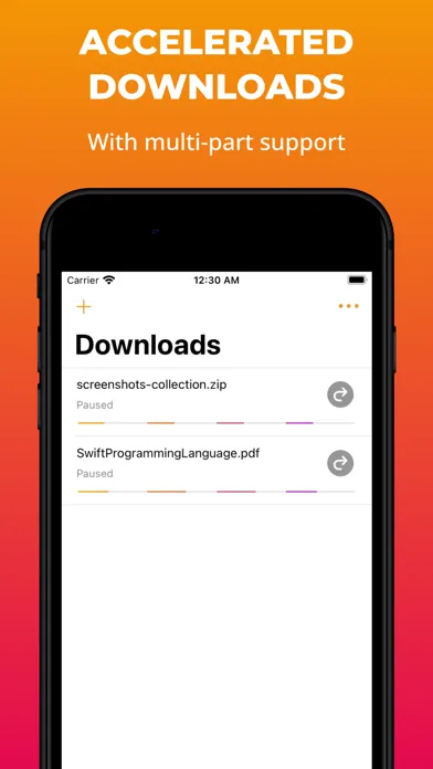 fGet - File Manager & Browser Screenshots