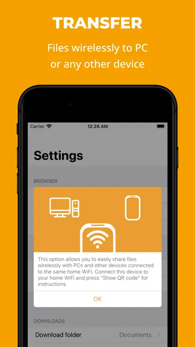 fGet - File Manager & Browser Screenshots