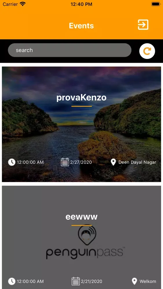 Penguinpass Checkin স্ক্রিনশট