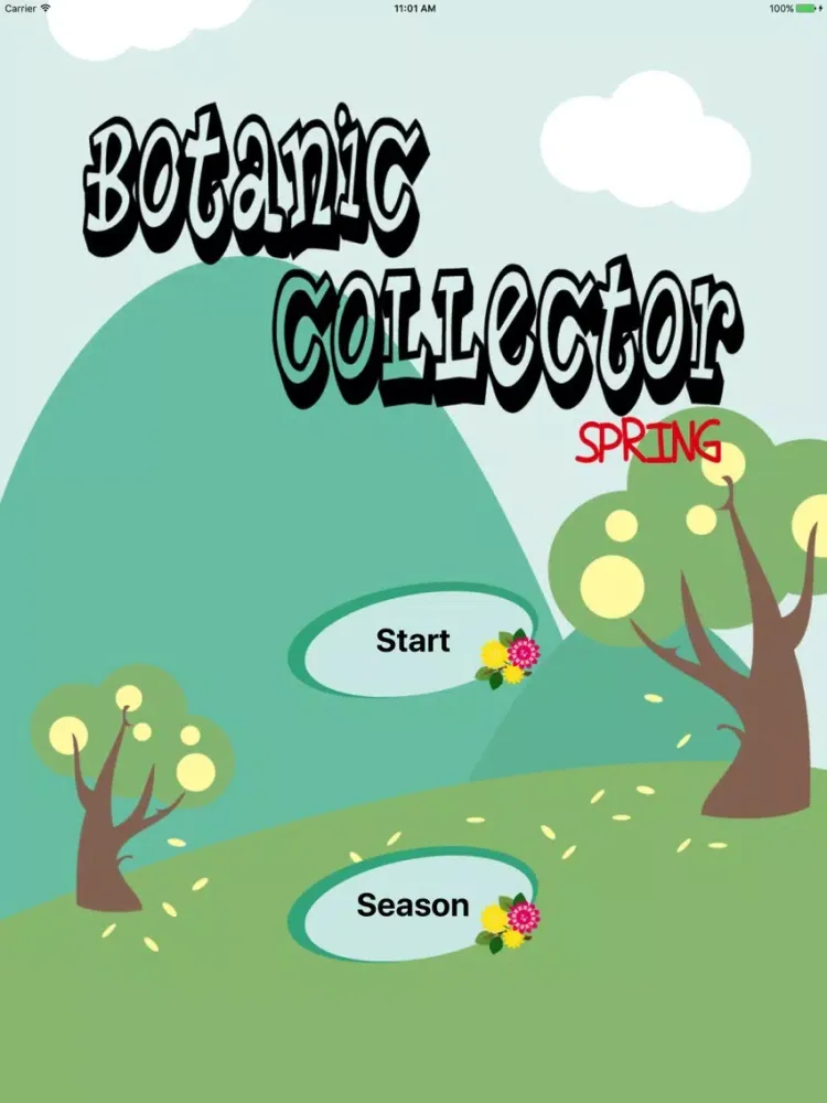 Botanic Collector iPad  Screenshots