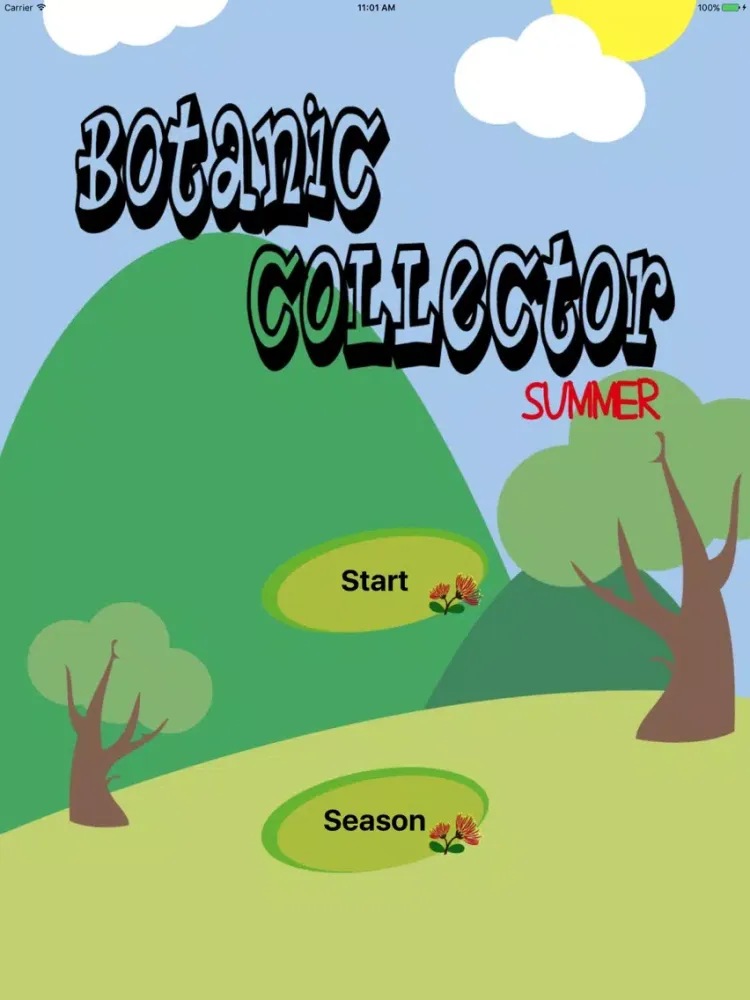 Botanic Collector iPad  Screenshots