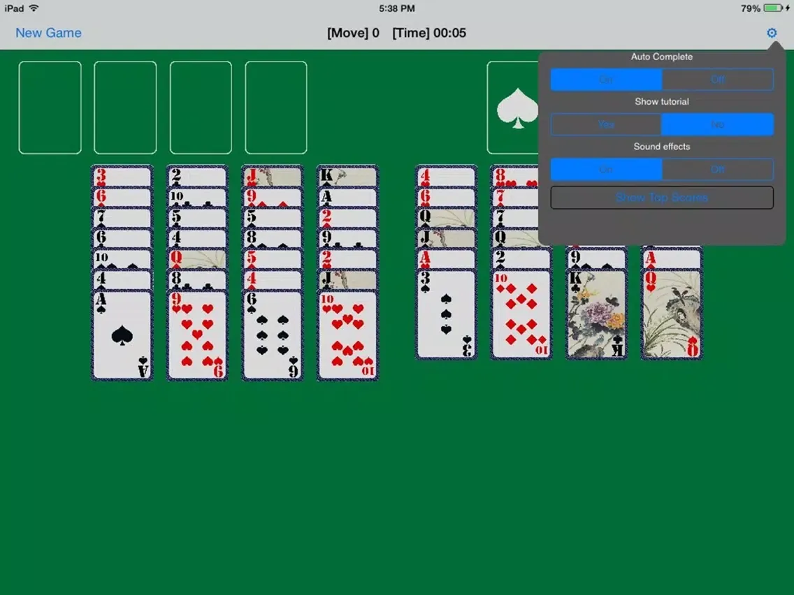 Скриншоты FreeCell Stack iPad 