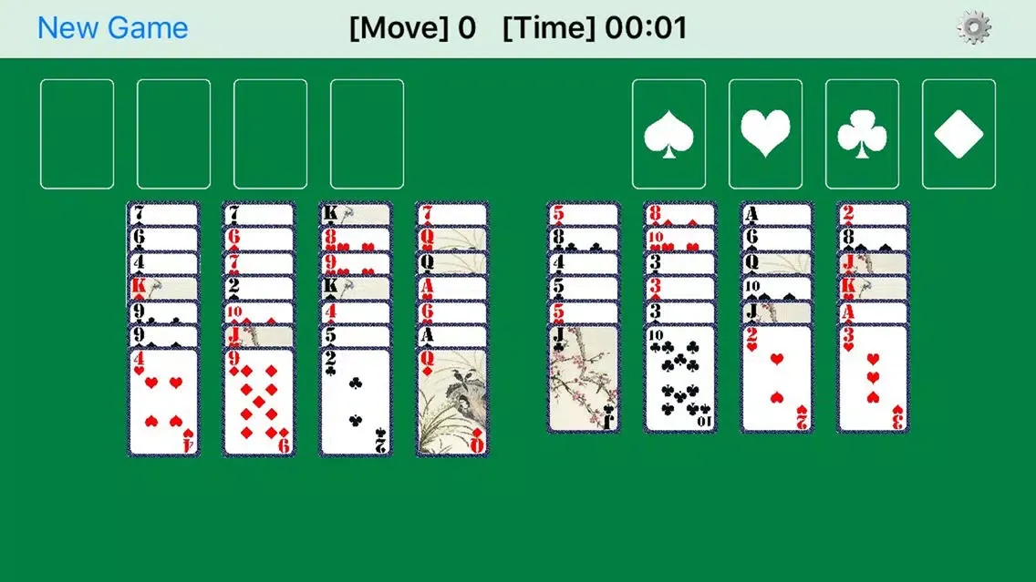 Скриншоты FreeCell Stack