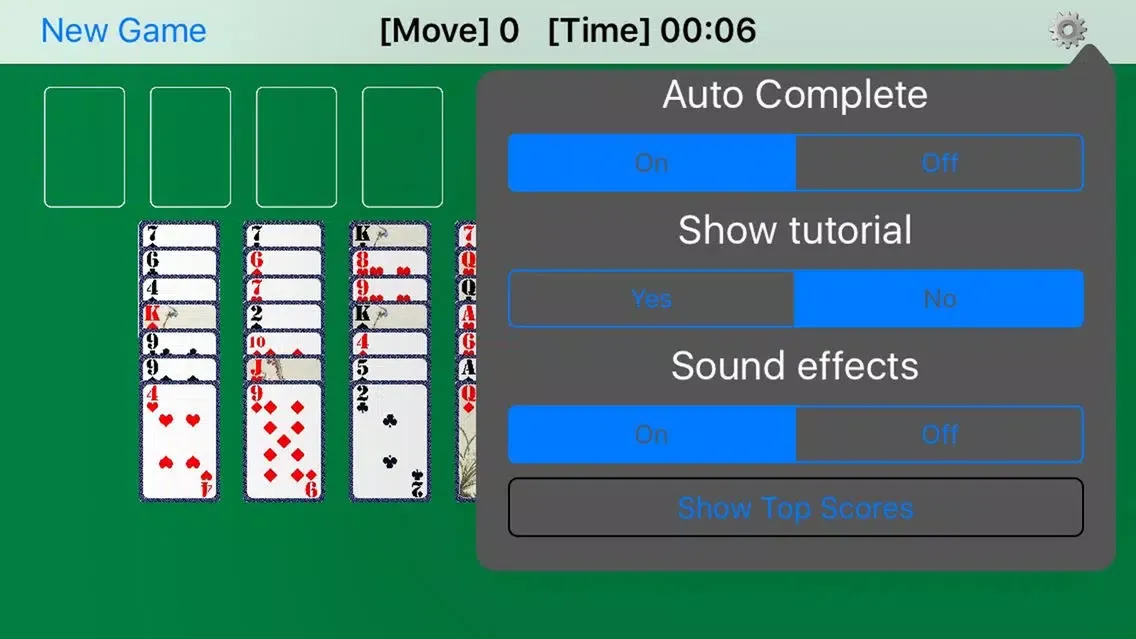 Скриншоты FreeCell Stack