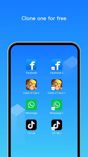 ภาพหน้าจอของ Clone App-Dual App Clone Space