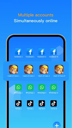 ภาพหน้าจอของ Clone App-Dual App Clone Space