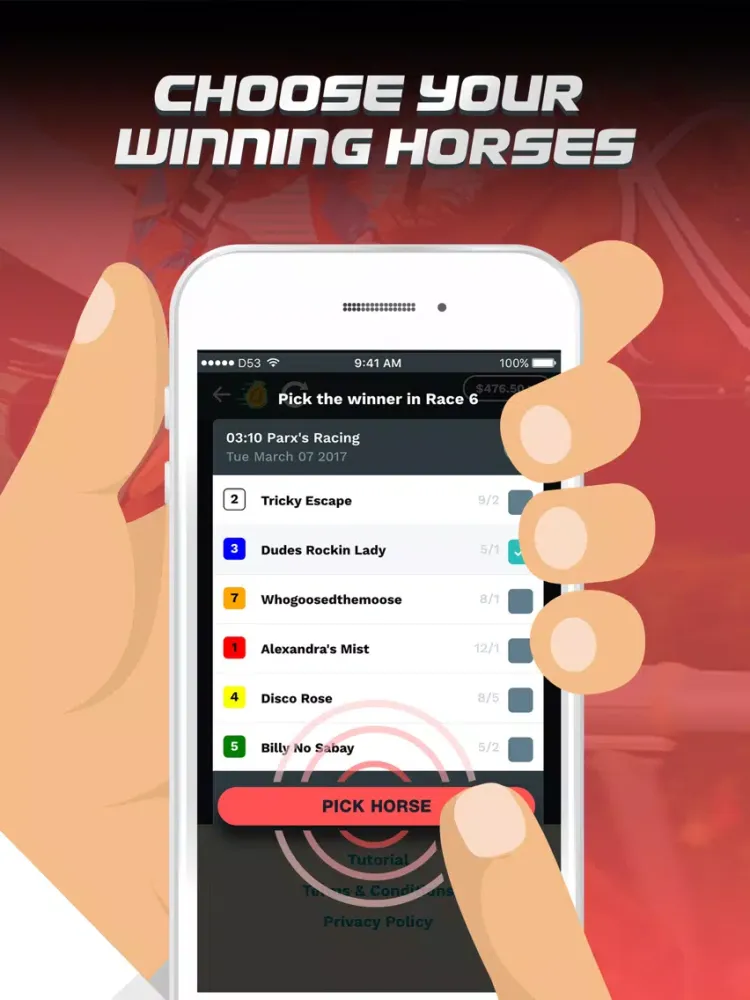 Скриншоты Jackpot Races Legal Horse Bets iPad 