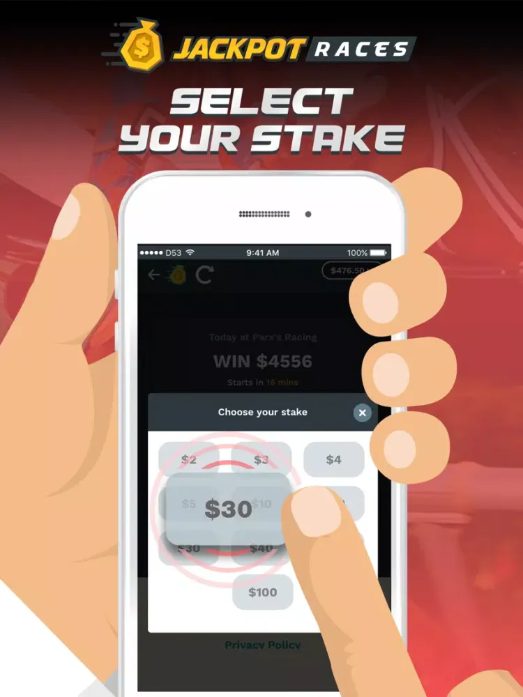 Скриншоты Jackpot Races Legal Horse Bets iPad 