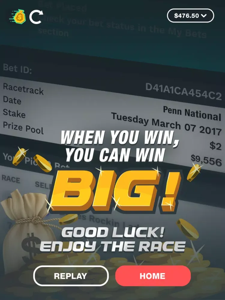 Скриншоты Jackpot Races Legal Horse Bets iPad 