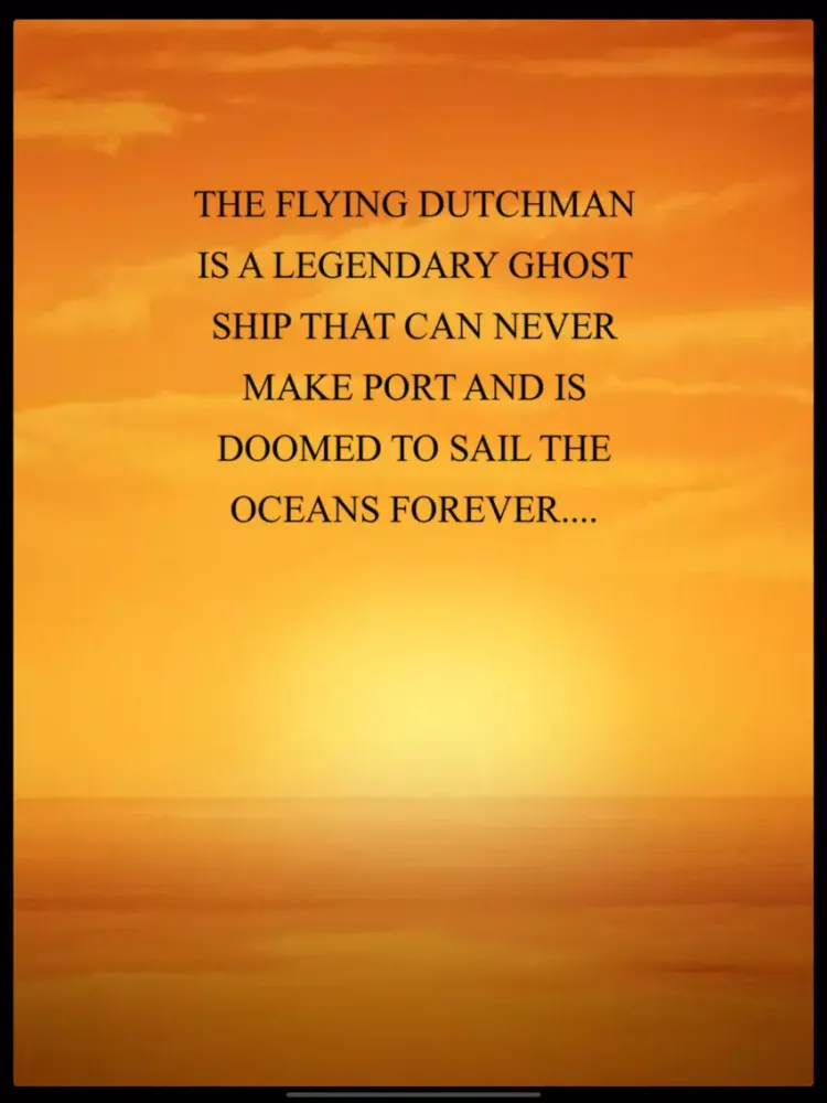 The Flying Dutchman iPad  Screenshots