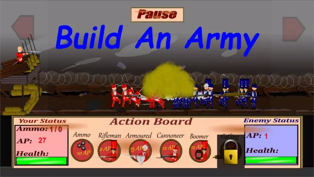 RedCoats Vs BlueCoats سکرین شاٹس