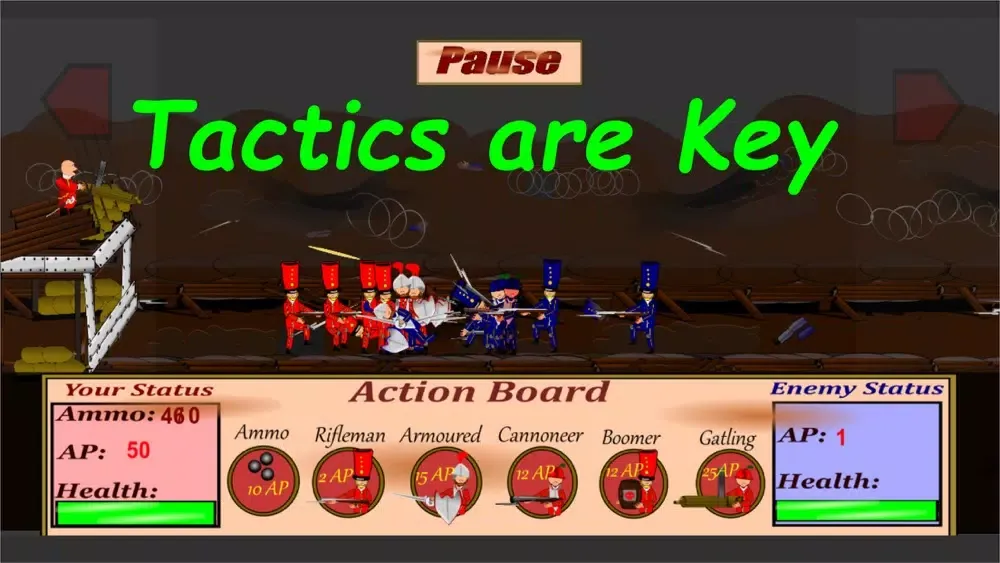 RedCoats Vs BlueCoats سکرین شاٹس