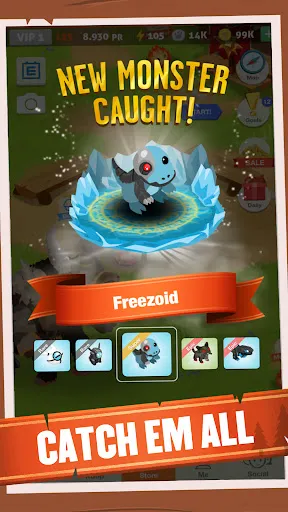 Capturas de tela do Battle Camp - Monster Catching