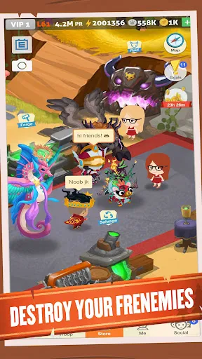 Capturas de tela do Battle Camp - Monster Catching