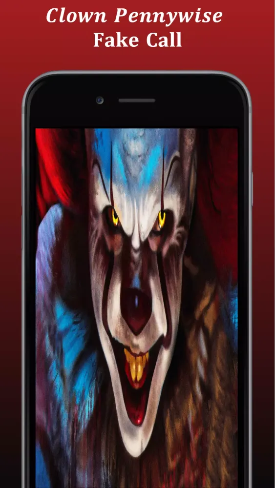 ภาพหน้าจอของ Scary Clown Pennywise Call You