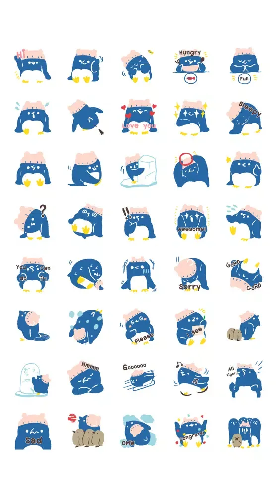 Tangkapan skrin Penpen Sticker