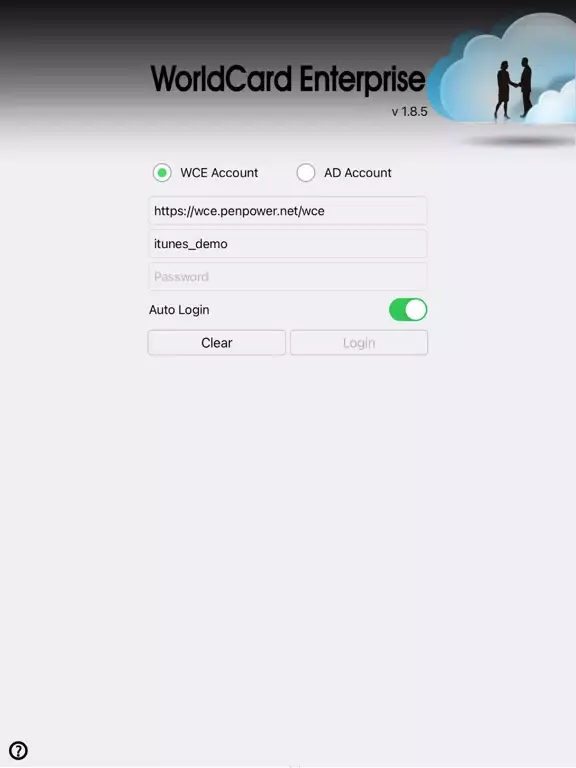 WorldCard Enterprise iPad  スクリーンショット