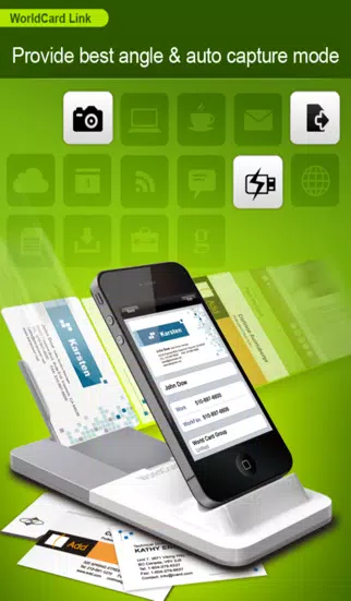 Screenshot di WorldCard Link - Instant Business Card Reader