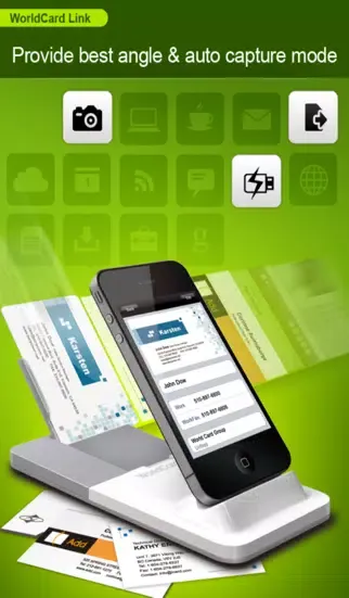 Screenshot di WorldCard Link - Instant Business Card Reader
