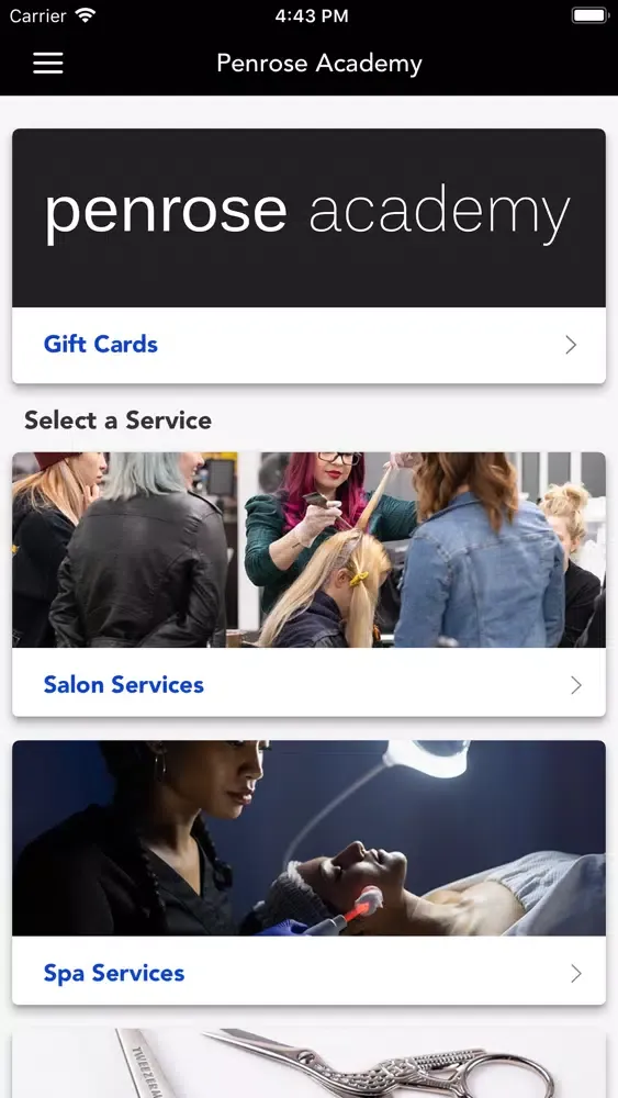 Penrose Academy Guest App スクリーンショット
