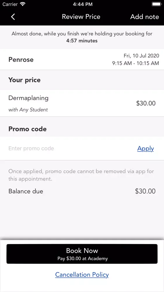 Penrose Academy Guest App スクリーンショット