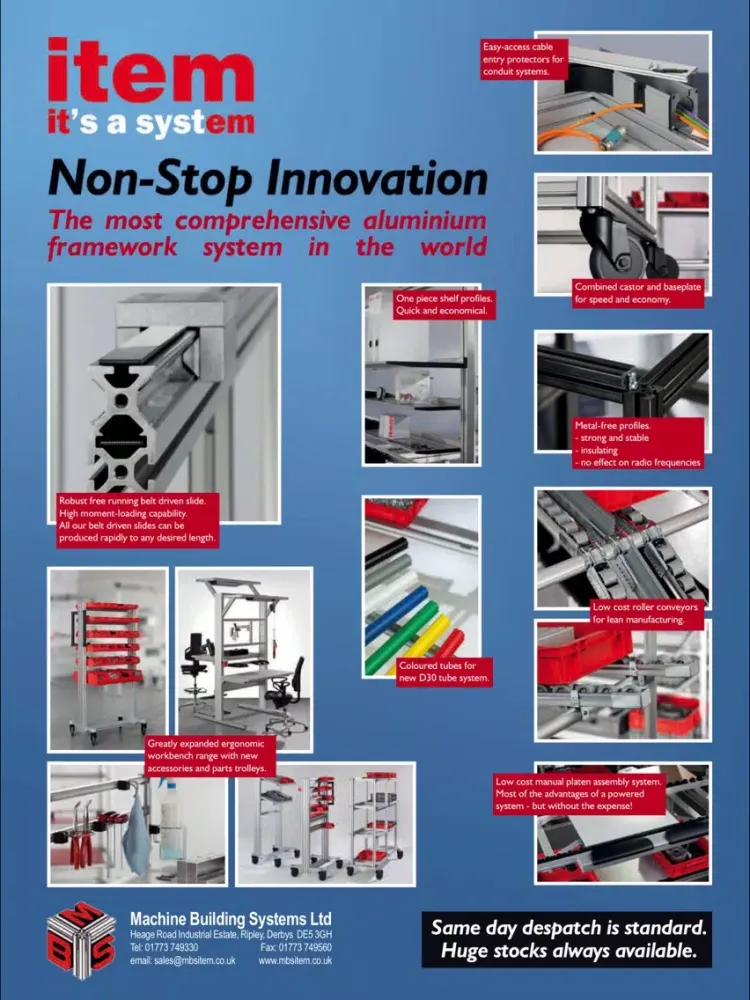 Ảnh chụp màn hình của Industrial Technology iPad 