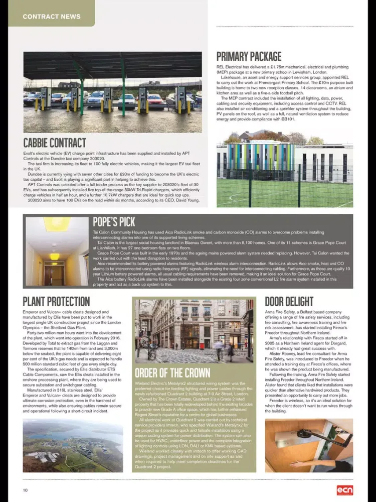 Zrzuty ekranu Electrical Contracting News (ECN) iPad 