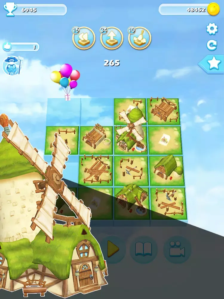 Capturas de tela do 2048 Farm iPad 
