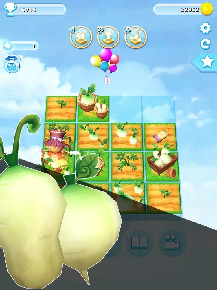 Capturas de tela do 2048 Farm iPad 