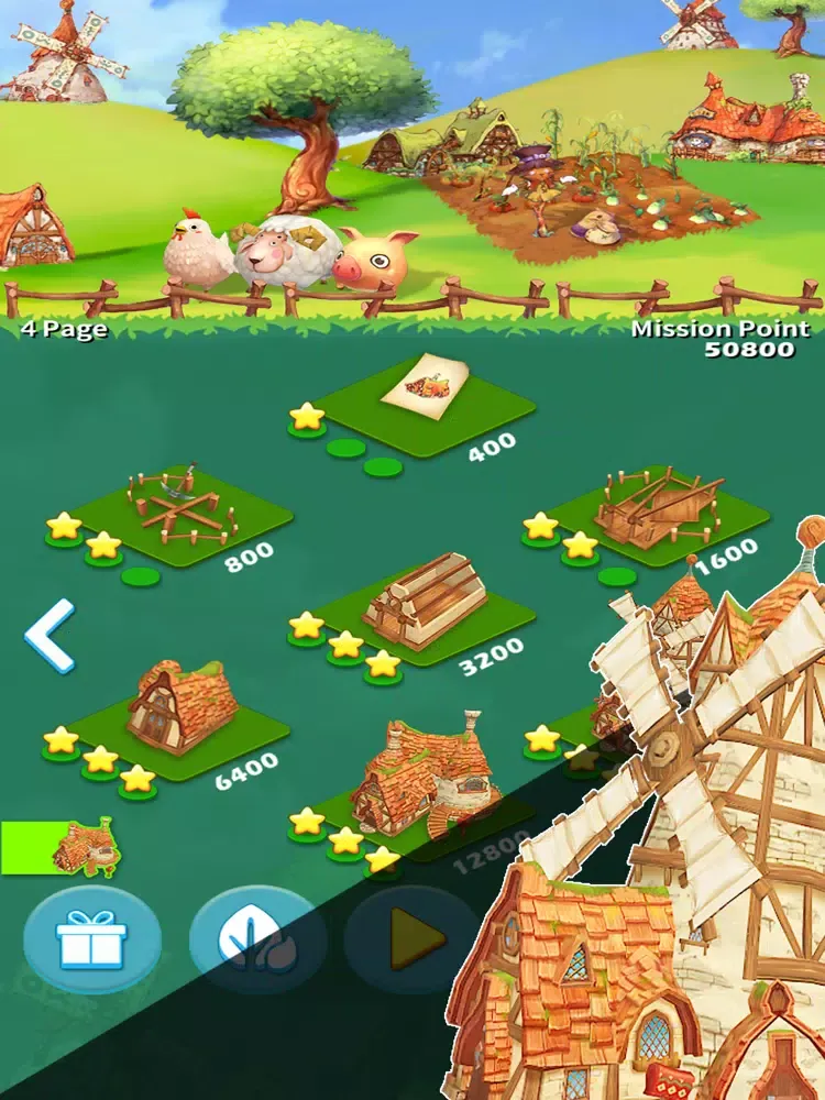 Capturas de tela do 2048 Farm iPad 