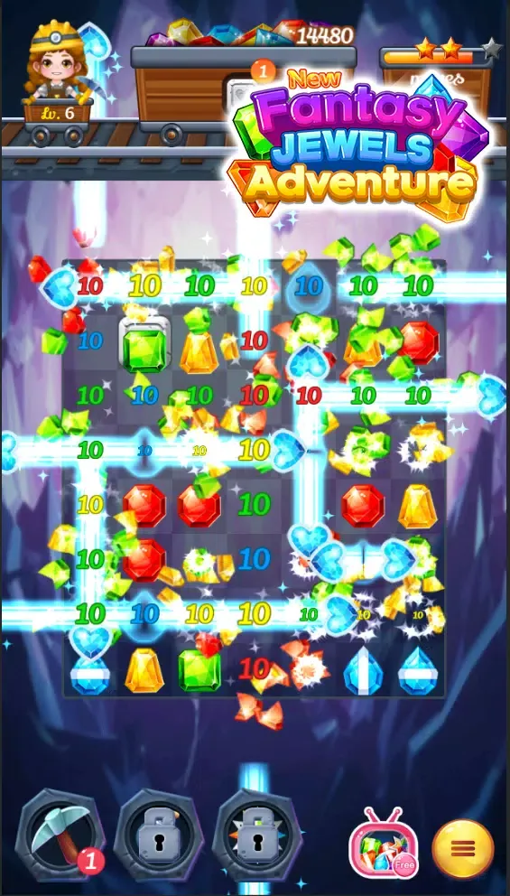 New Fantasy Jewels Adventure Screenshots