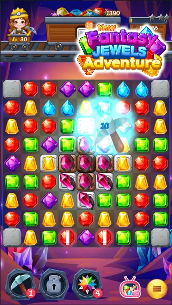 New Fantasy Jewels Adventure Screenshots
