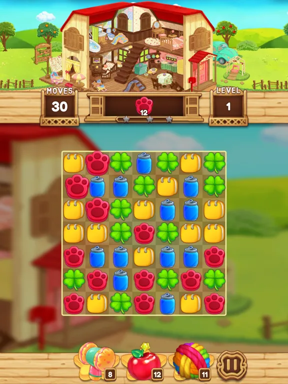 Princess Home Match iPad  Screenshots
