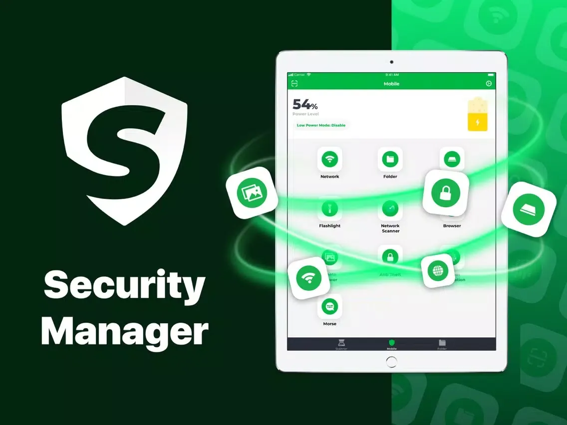 Скриншоты Security Manager: data & docs iPad 