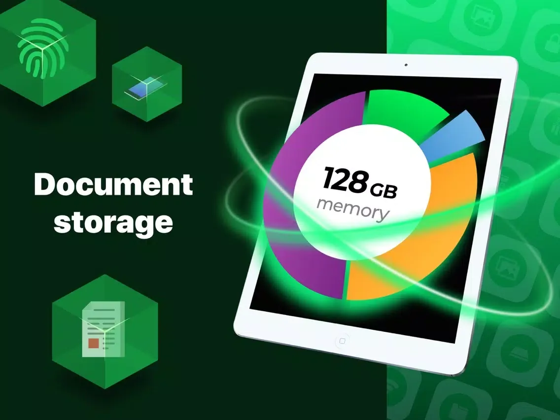 Скриншоты Security Manager: data & docs iPad 