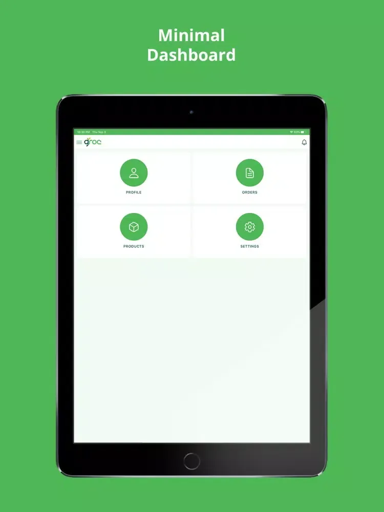 تصاویر Groc Shop Owners iPad 