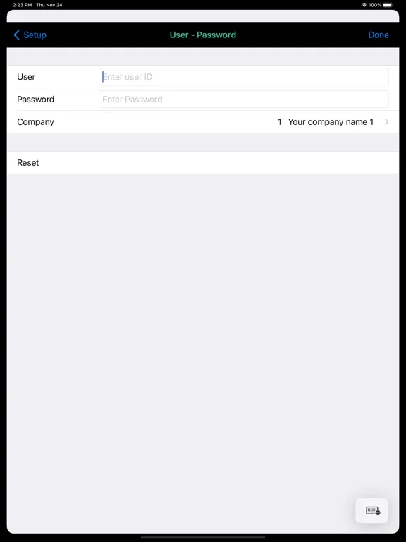 QuickReceiving 2021.2.01 iPad 應用截圖