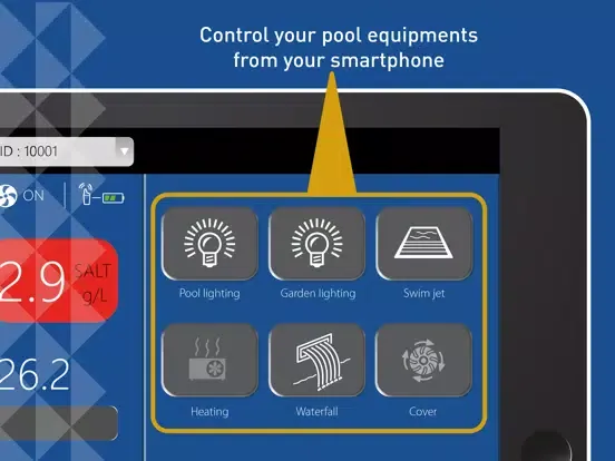 IntelliPool iPad  Ekran Görüntüleri