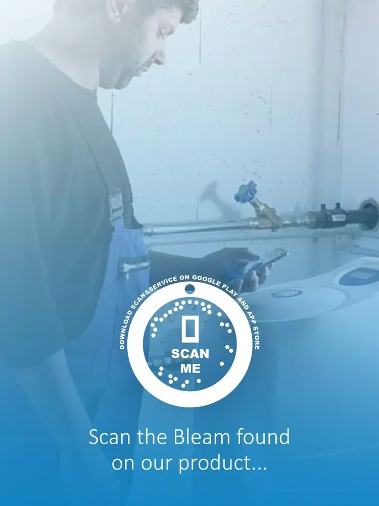 ภาพหน้าจอของ Scan & Service iPad 