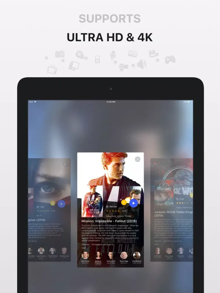 PlayerXtreme Media Player iPad  Screenshots