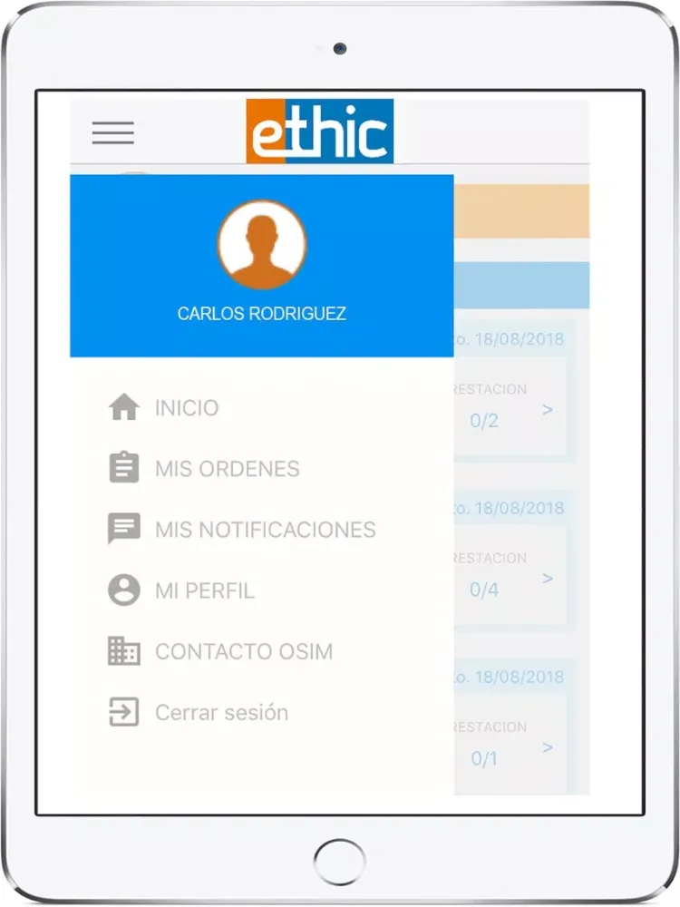 تصاویر Ethic Discapacidad iPad 