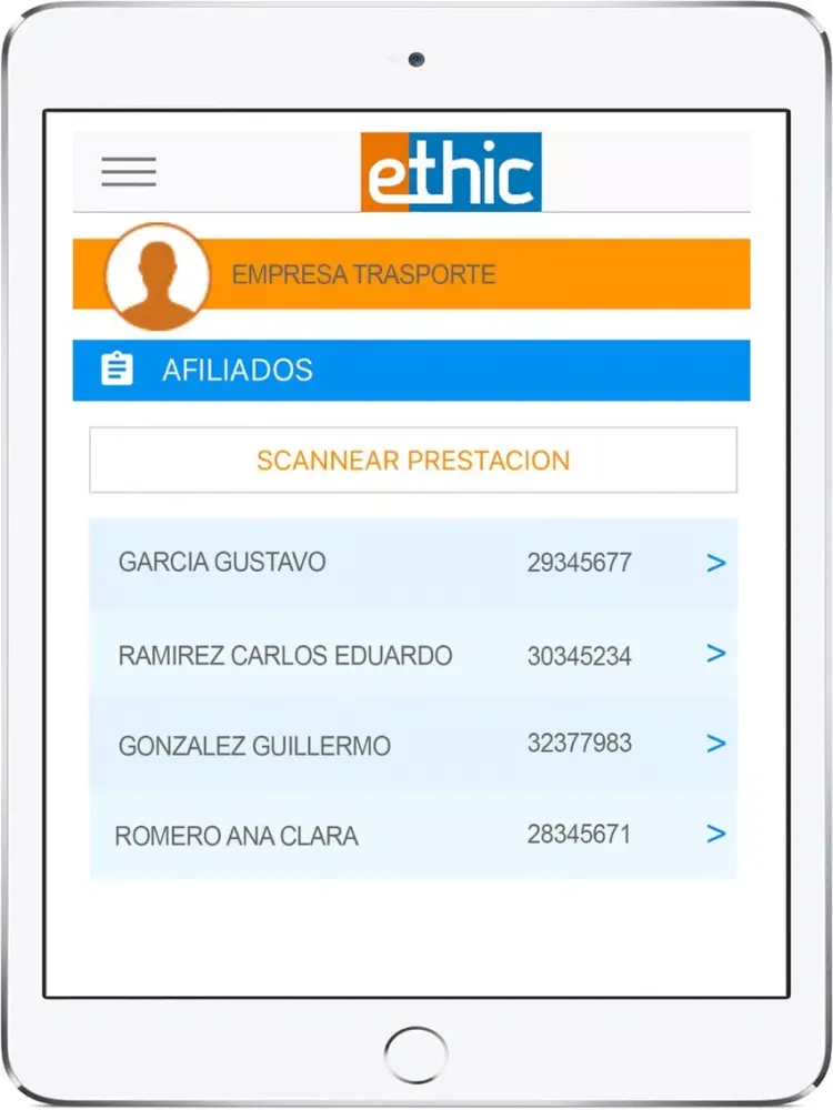 تصاویر Ethic Discapacidad iPad 