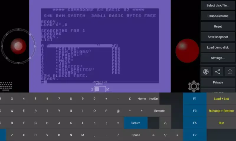 Emu64 XL Screenshots
